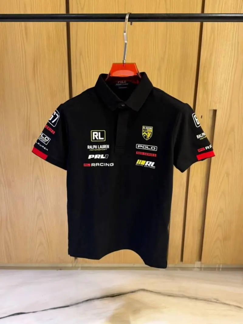 PORSCHEx Ralpxh Lauren IMPORTED STORE ARTICLE POLO T-SHIRT - Image 4