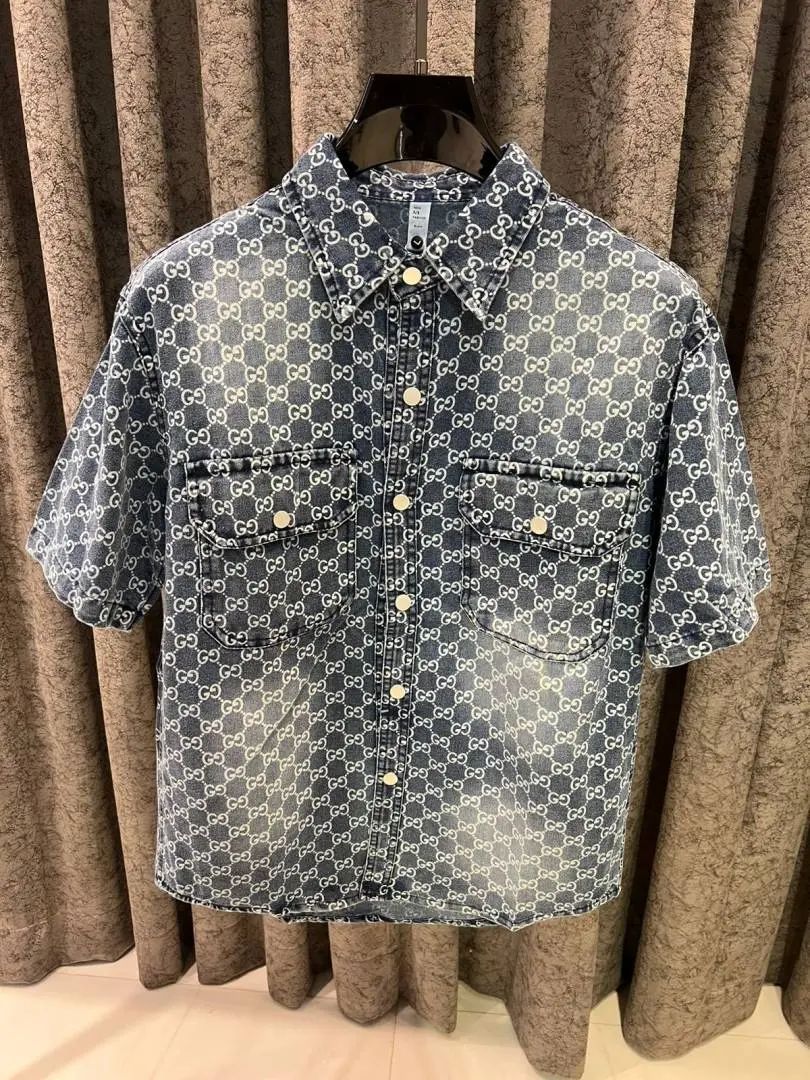 Gucci IMPORTED STORE ARTICLE DENIM SHIRT - Image 2