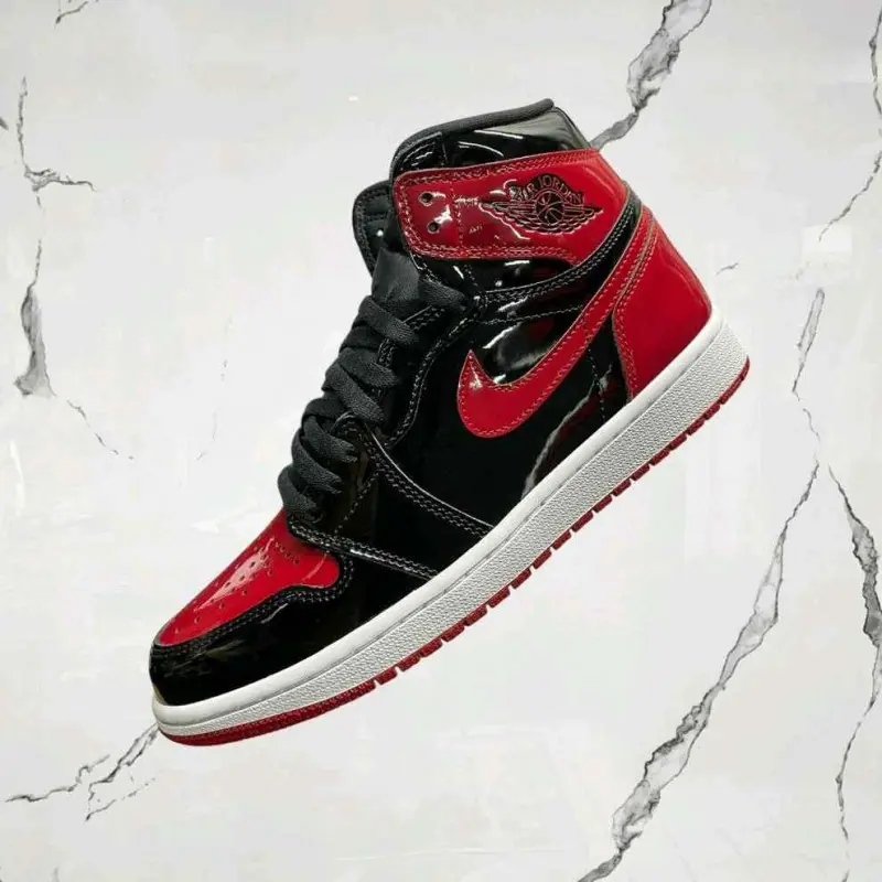 Air Jordan 1 Retro High OG Patent Bred - Image 7