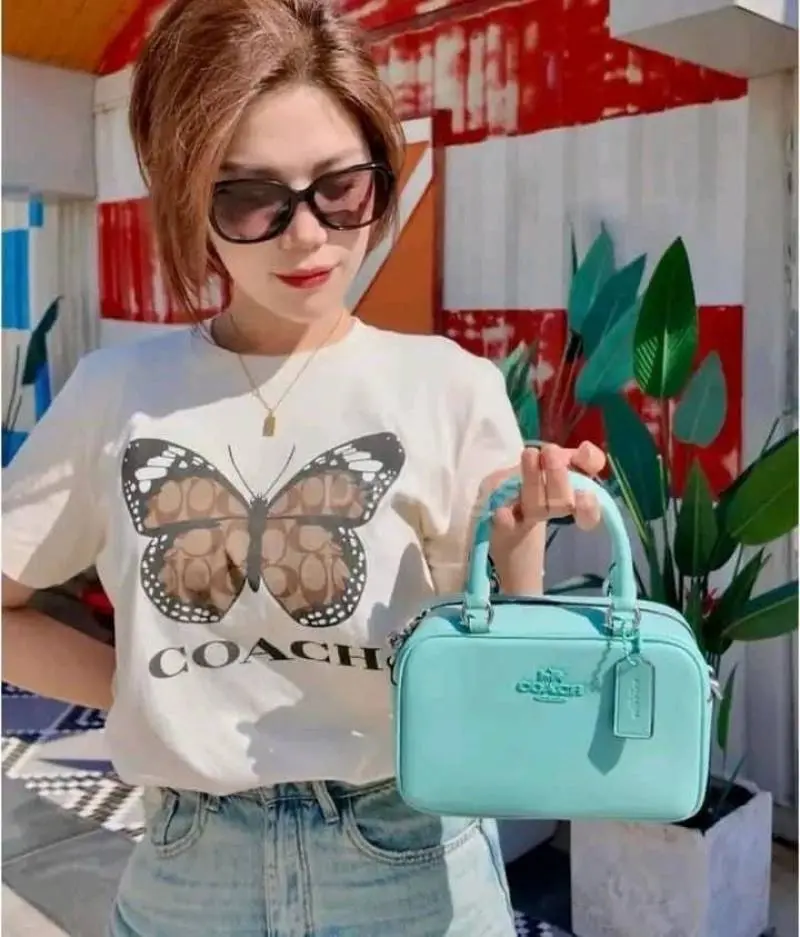 Coach Satchel Small Crossbody Bag With OriginalBox - Image 2