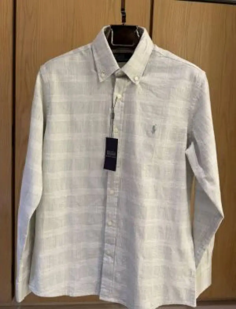 Ralph LAUREN P-OLO IMPORTED STORE ARTICLE SHIRT LIGHT GREEN - Image 2