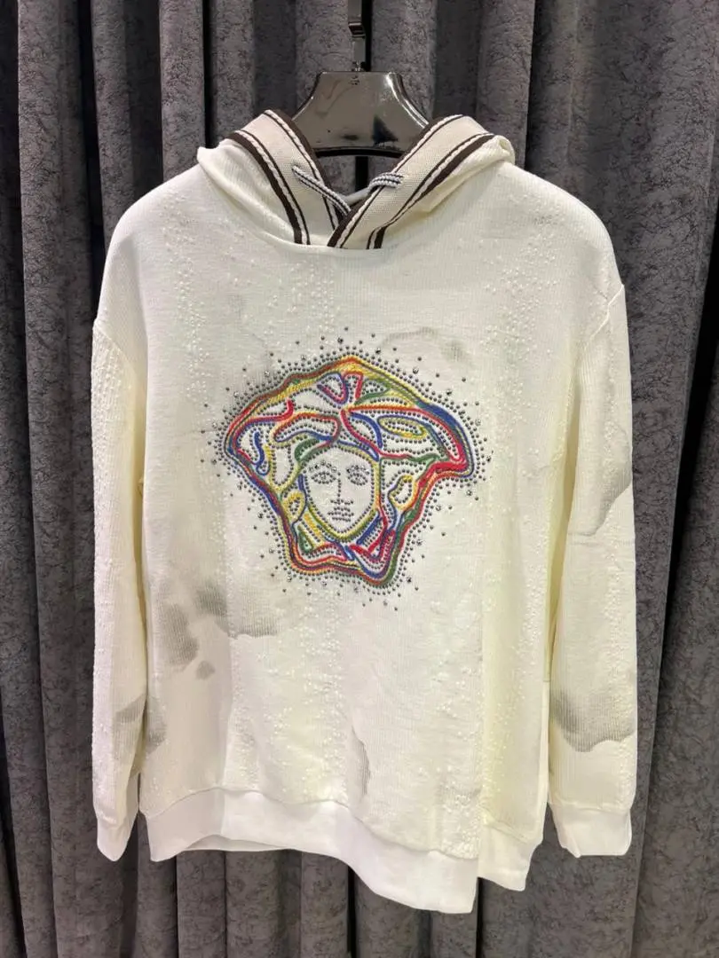 Versace IMPORTED HOODIE STORE ARTICLE CREAM - Image 2