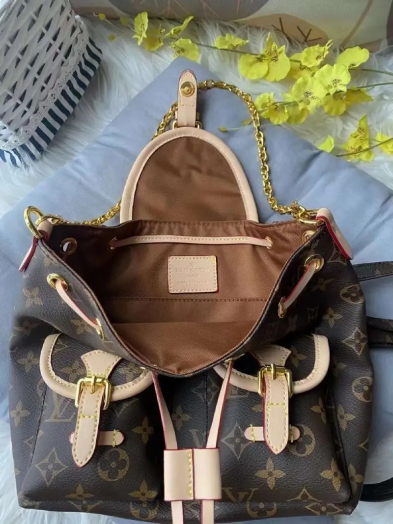 Louis Vuitton LV M46932 Excursion Monogram Backpack With OG Box & Dust Bag (Brown - 714) - Image 3