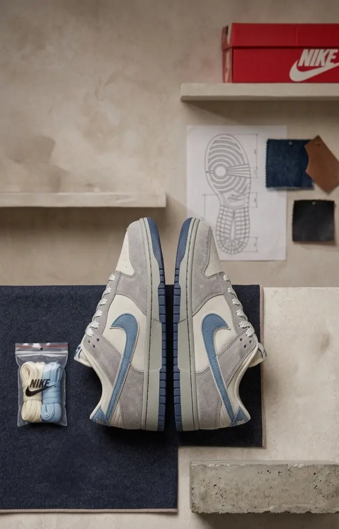 Nike SB DUNK OTOMO KATSUHIRO GREY BLUE - Image 3