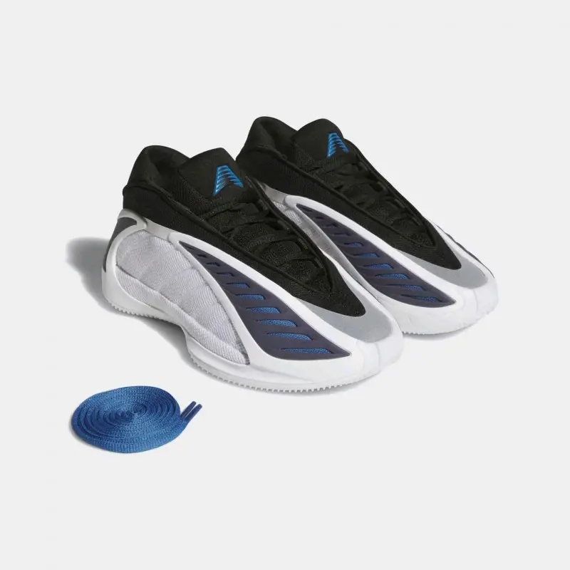 Adidas ANTHONY EDWARDS 2 Cloud White Core Black Dusky Ink - Image 2