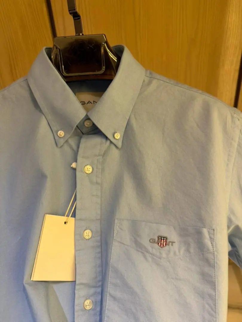 GANT IMPORTED STORE ARTICLE SHIRT SKY BLUE - Image 4
