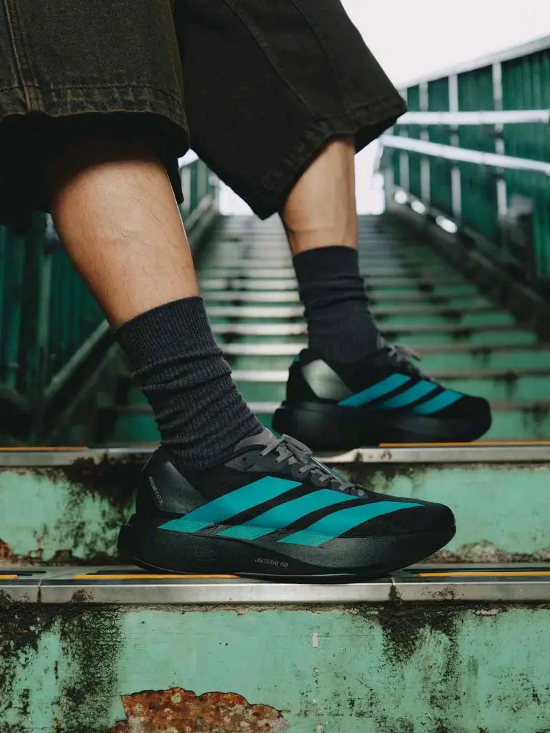Adidas Adizero Evo SL Core BlackPure TealGrey Four - Image 2
