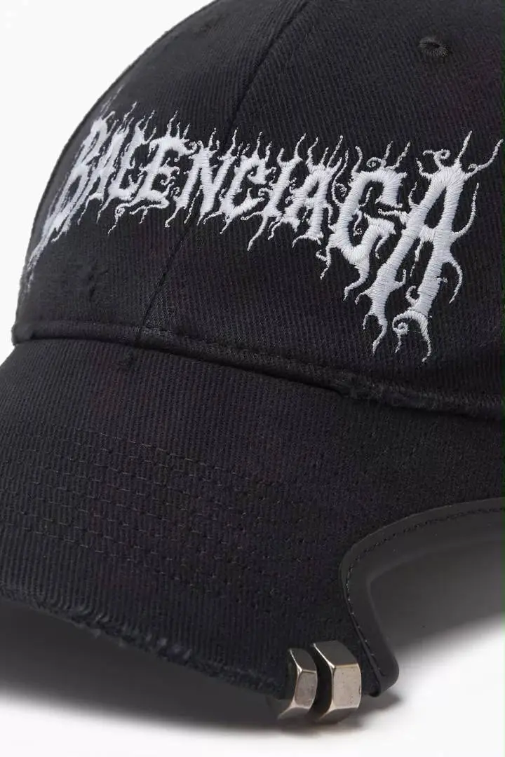 Balenciaga Diy Metal Baseball Premium Unisex Hat With Original Zipper Polly Bag - Image 4