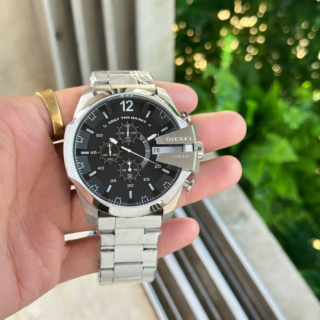 Diesel 10 bar only the brave silver black