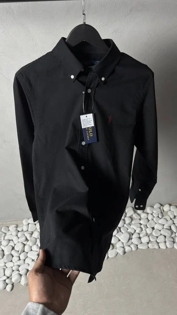 Ralph Lauren Polo Black Oxford Shirt 1007