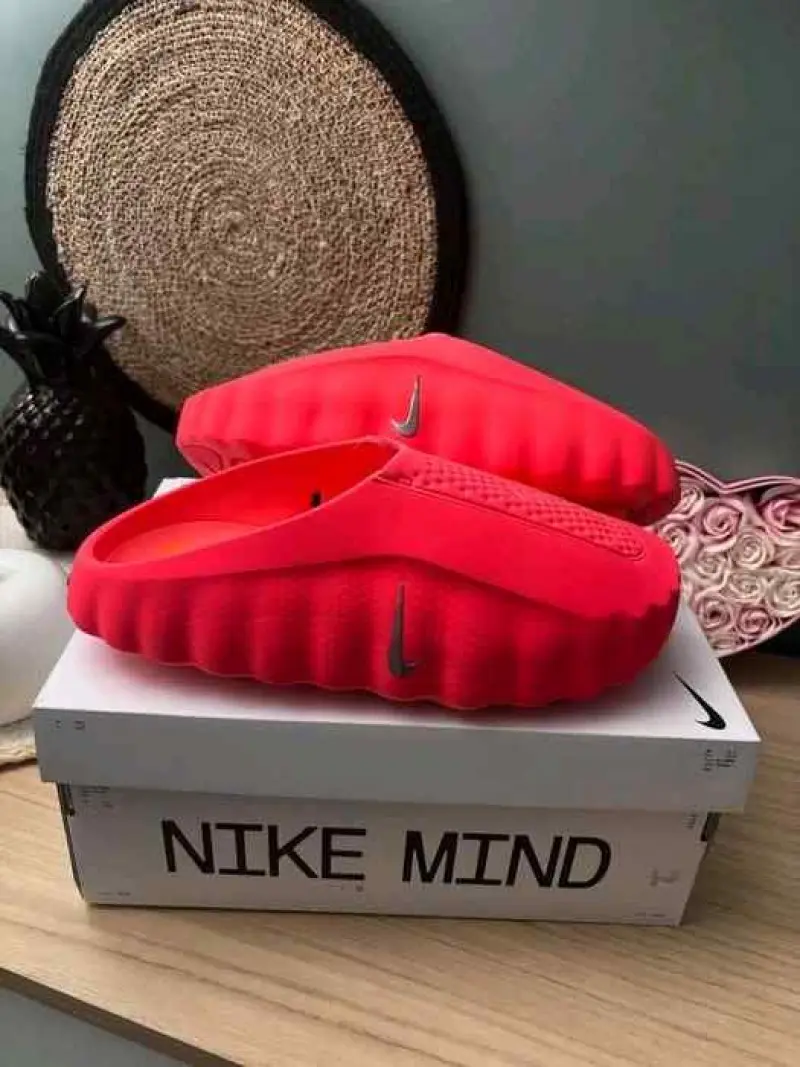 Nike Mind 001 Mule Solar Red Fix 1188 - Image 5