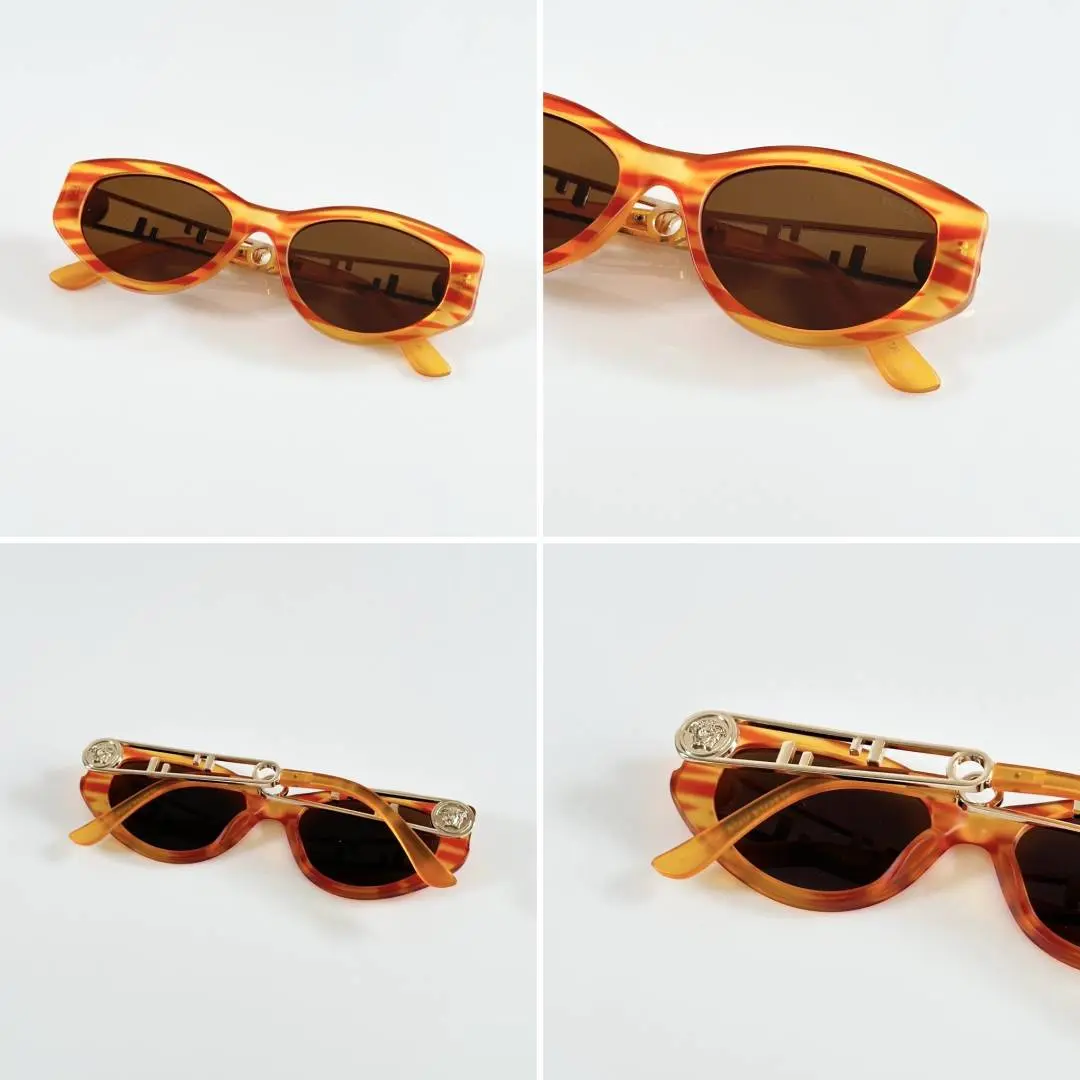 Versace WMNS 044 Gold Tiger Orange - Image 4