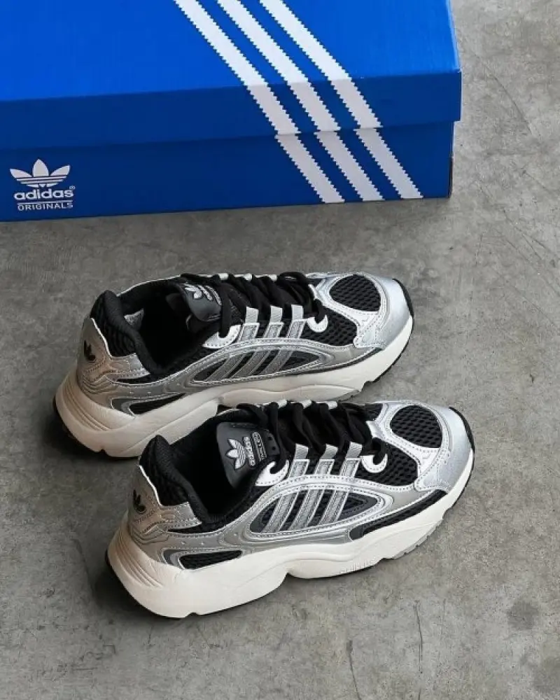 Adidas Ozmillen Silver Black - Image 5