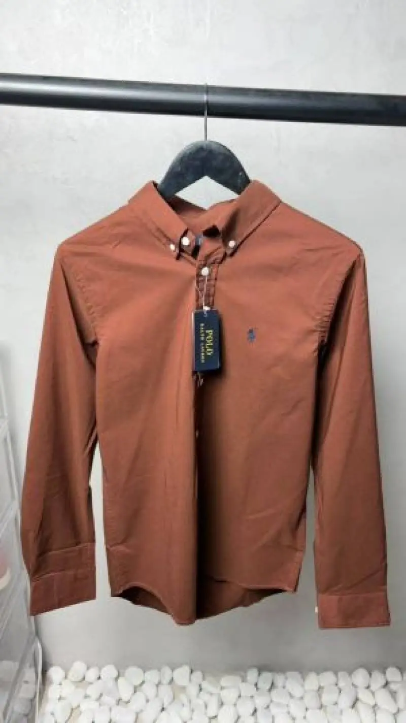 Ralph Lauren Premium Cotton Lycra Shirts 2565 - Image 3