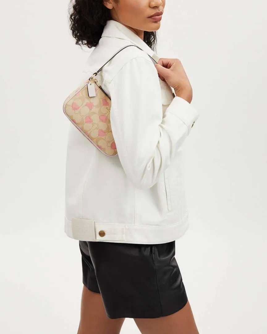 Coach Nolita 19 Heart Edition With Original DustCover CarryBag - Image 5