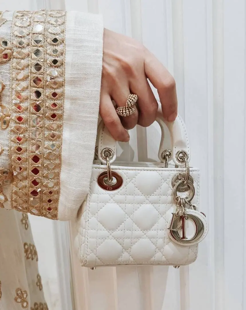 Dior Lady SuperMini 13CM Crossbody MiniBag With OriginalBox - Image 4