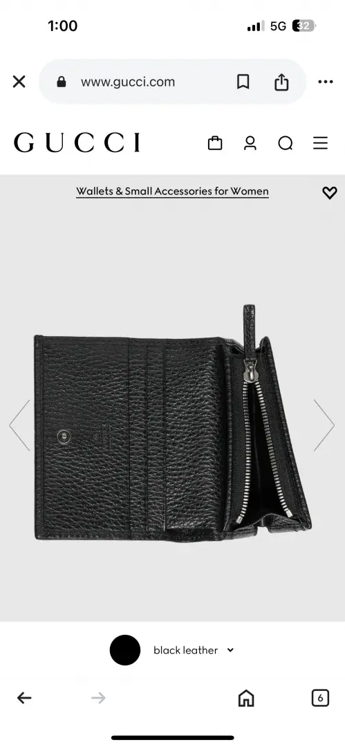 Gucci G3 GG Marmont Unisex Wallet With OriginalBox DustCover Card - Image 11