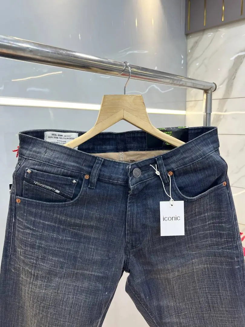 Diesel Blue Shade Boot Cut Premium Imported Stretchable Lycra Fabric Denim 3754 - Image 3
