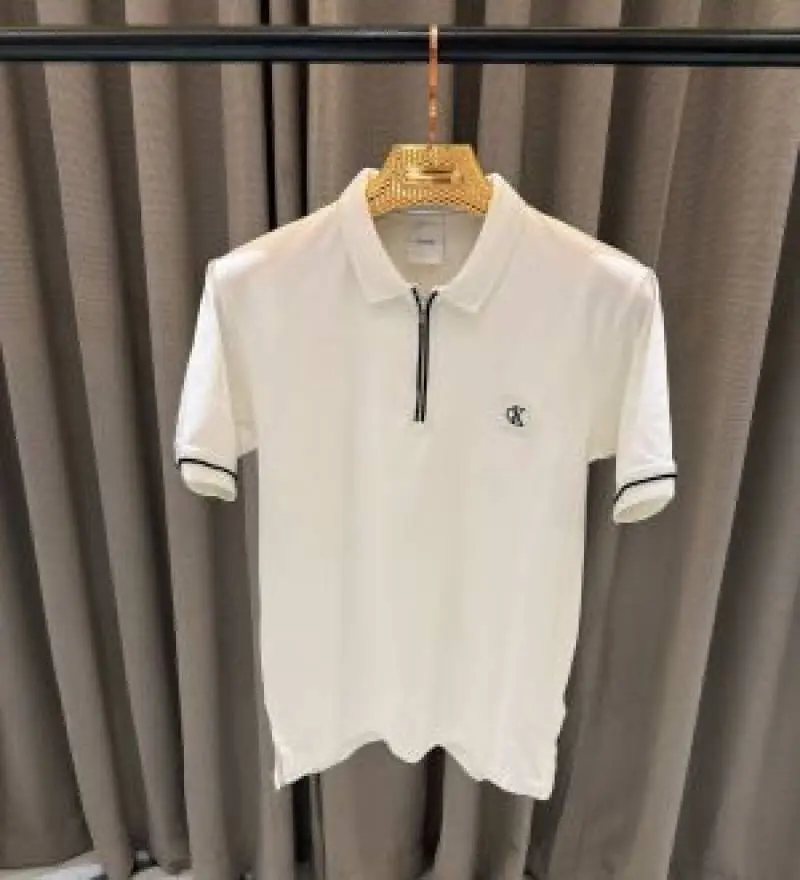 No return Calvin Kline imported Polo Tshirt white