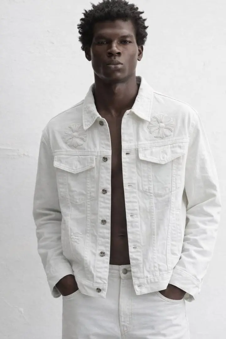 CHROME HEARTS IMPORTED STORE ARTICLE DENIM JACKET