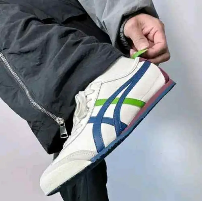Onitsuka Tiger Mexico 66 Navy Green - Image 5