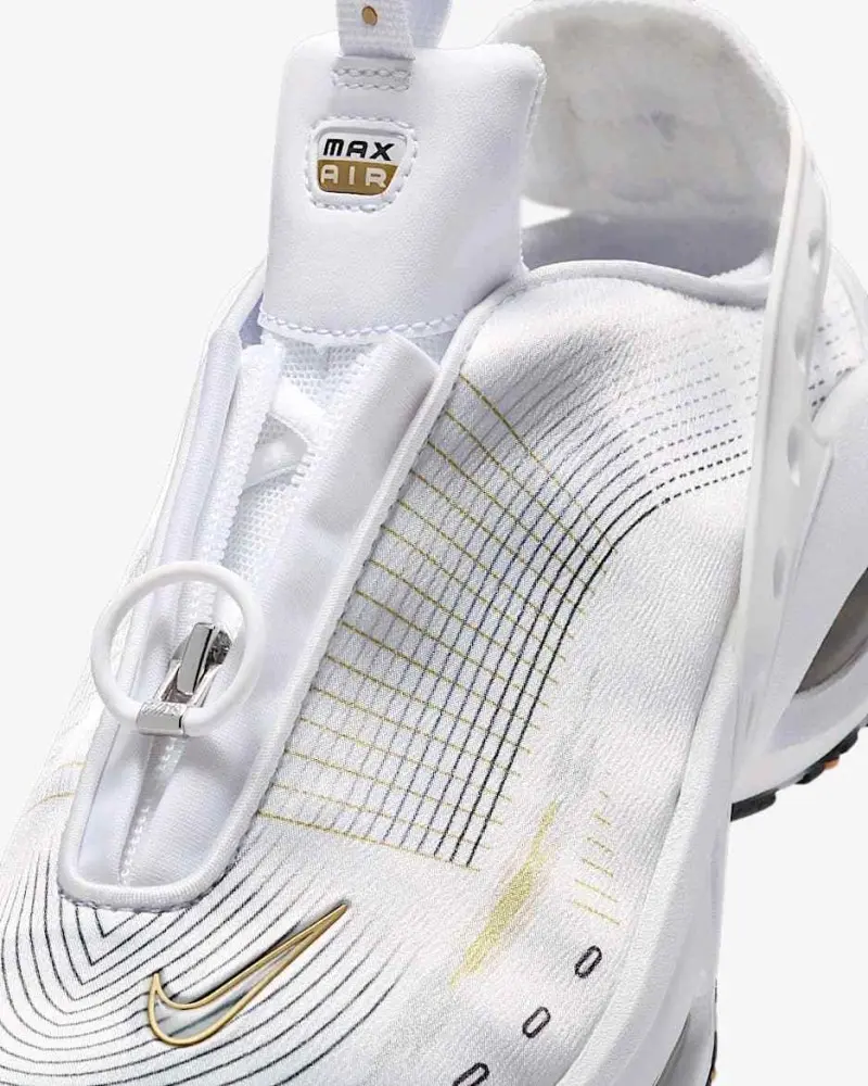 Nike Airmax Craze White Metallic Gold 5018 - Image 3