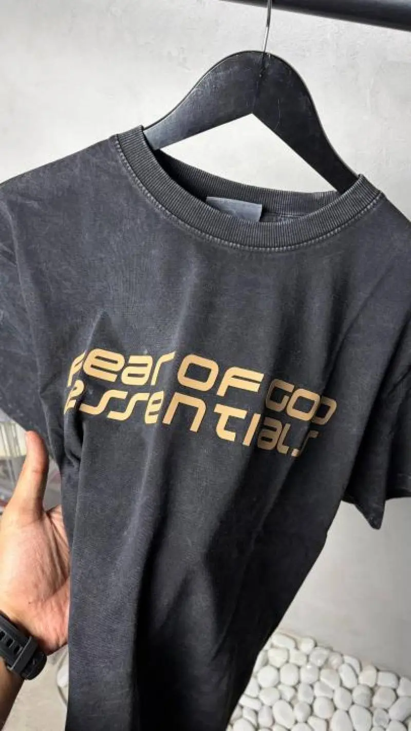 Essential Fear Of God Premium Oversized T-Shirt 2125 - Image 4