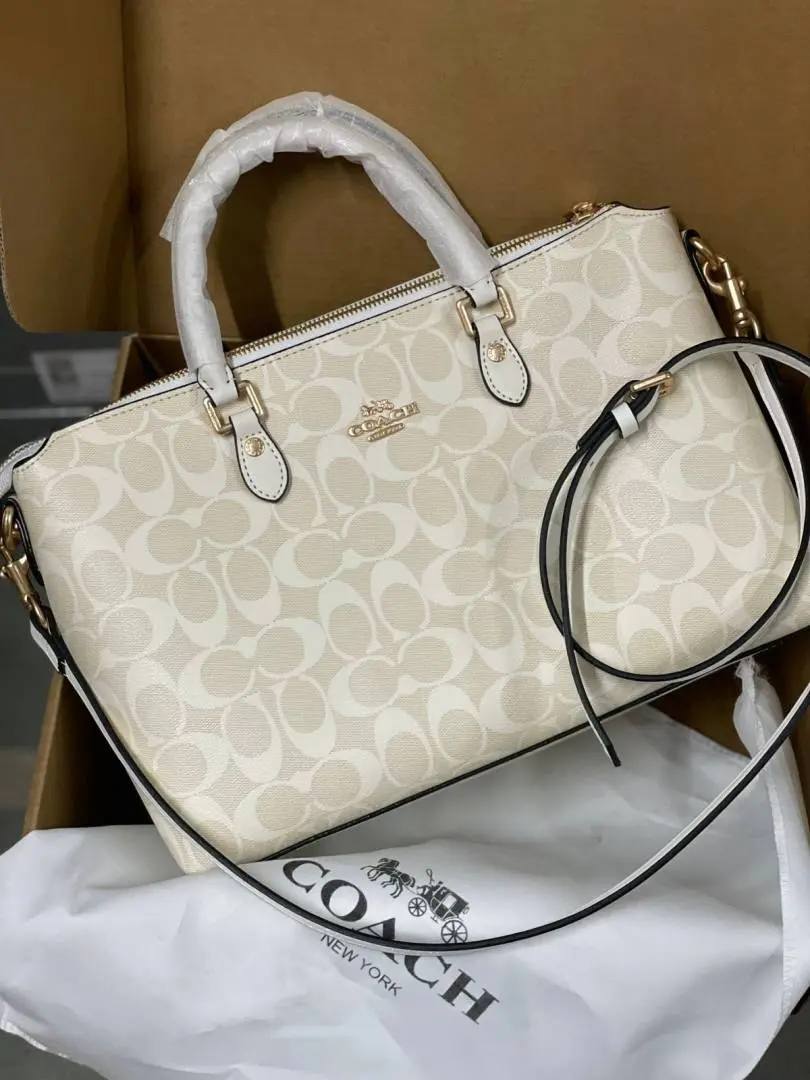Coach Georgie Satchel Bag With OriginalBox DustCover
