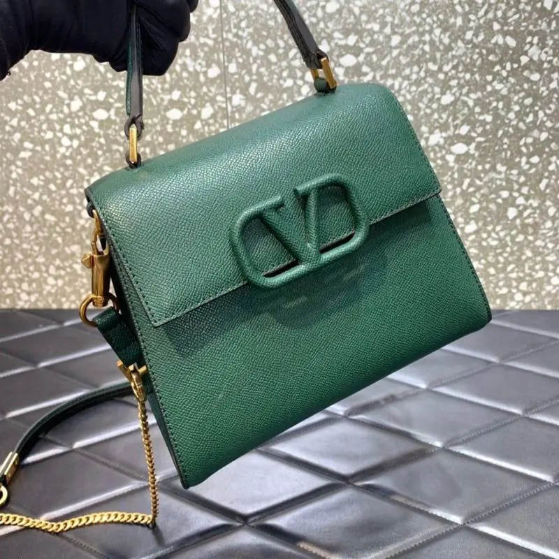 Valentinnoo Green VSling TopHandle ShoulderBag With duscovero - Image 10