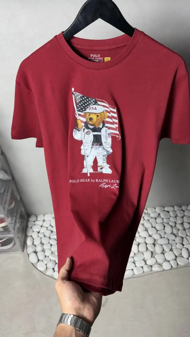 Ralph Lauren Bear Premium Round Neck T-Shirt 1107 - Image 2