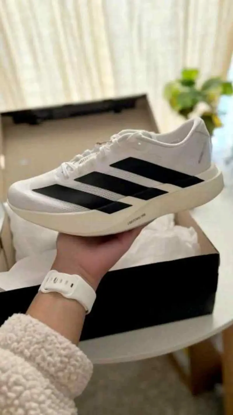 Adidas adizero evo sl white black - Image 3