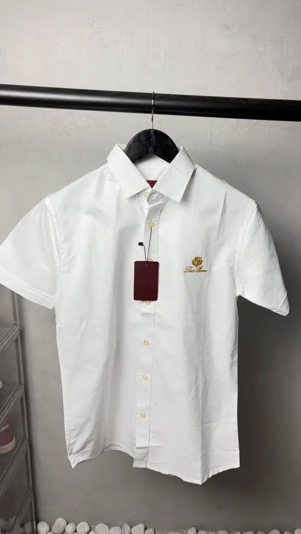 Loro Pian a Premium Half Sleeves Shirt 2350 - Image 2