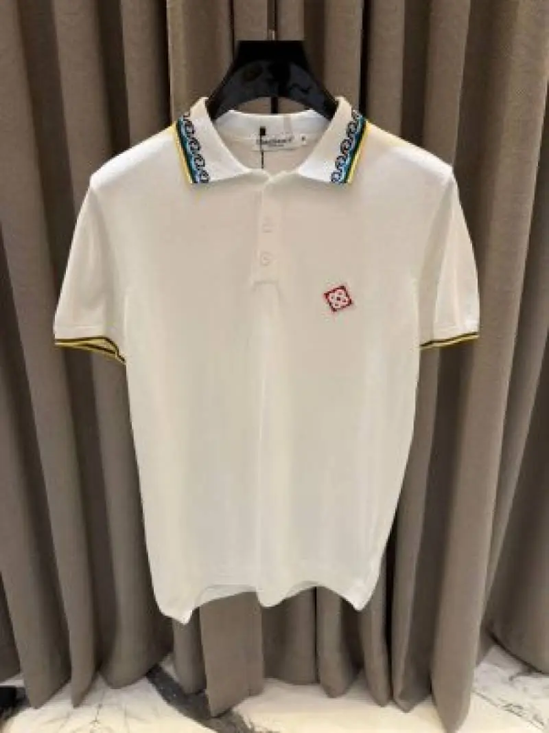 Casablanca imported polo Tshirt White - Image 2