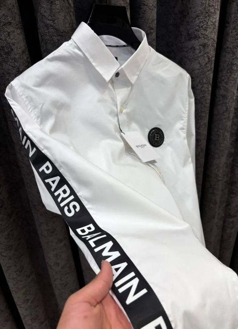 Balmain IMPORTED STORE ARTICLE SHIRT WHITE - Image 4