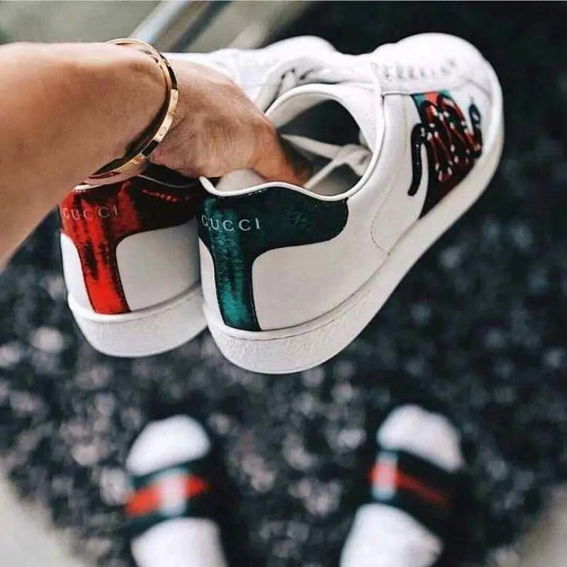 Gucci Aces Trainers Snake 6053 - Image 4