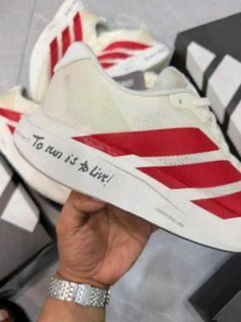 Adidas Adizero EVO SL white red - Image 8