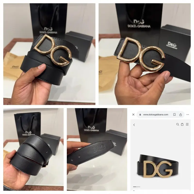 Dolce Gabana Belt DG-001 Gold - Image 7