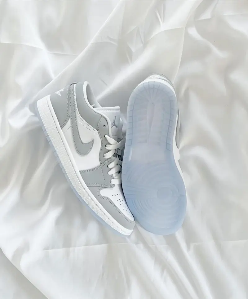 Nike air jordan retro 1 low wolf grey--SALE - Image 2