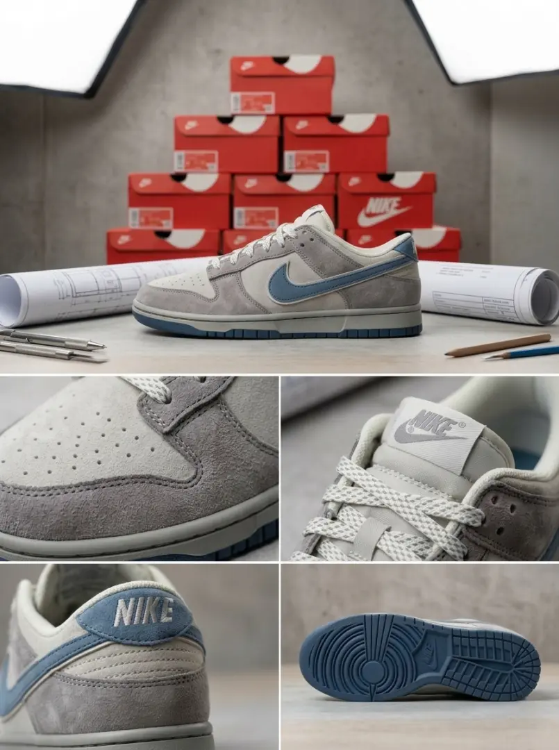 Nike SB DUNK OTOMO KATSUHIRO GREY BLUE - Image 7