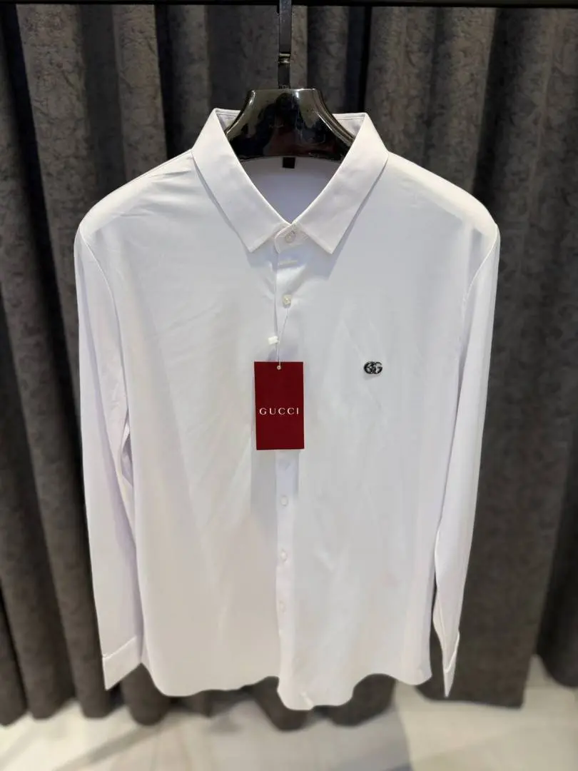 Gucci IMPORTED TRENDING KOREAN SHIRT WHITE - Image 3