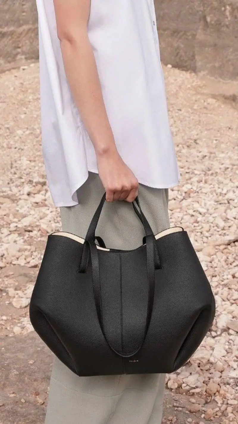 Polenne Cyme Large Tote With Wallet & Original Dust Cover - Image 6