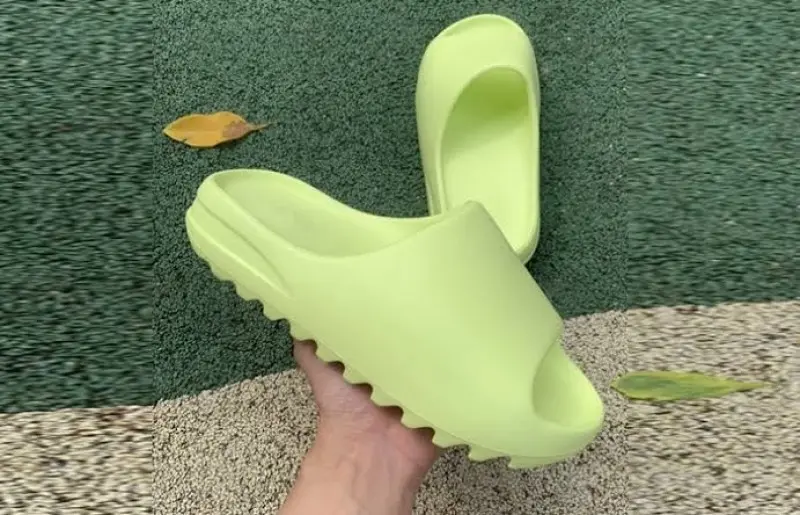 Adidas Yeezy Slide Green Glow UA Quality For Men s - Image 2