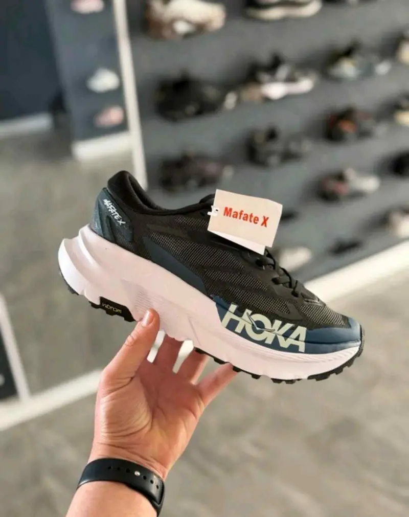 Hoka Mafate X Trail Runners Black Skyward Blue - Image 9