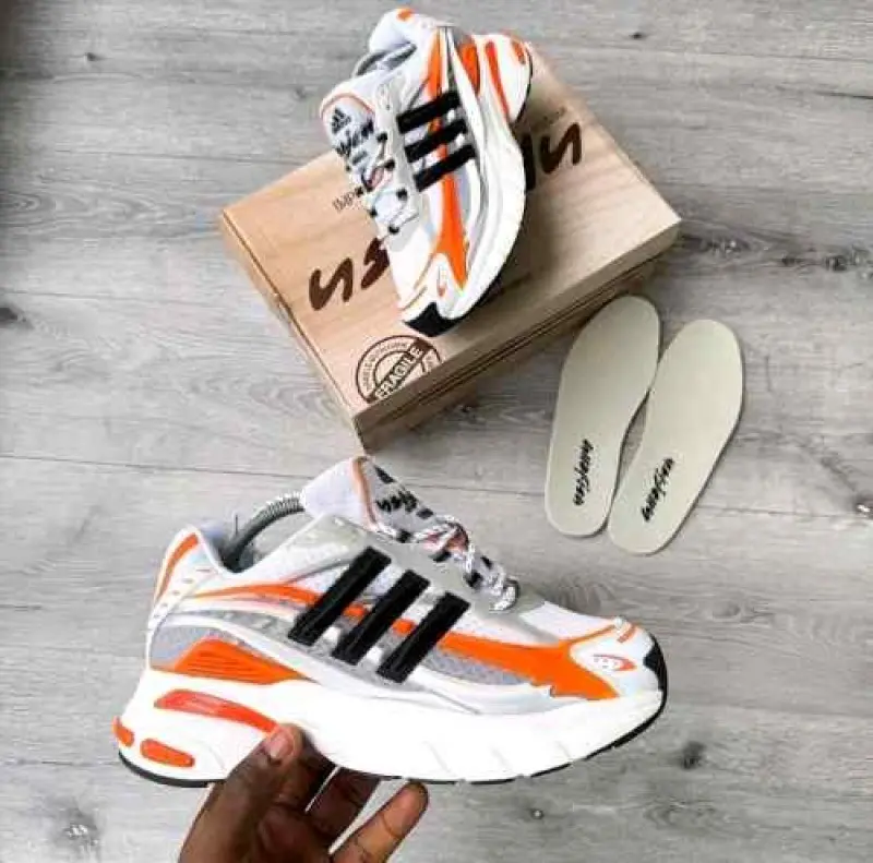 Adidas x pharrell williams jellyfish blanc orange - Image 6