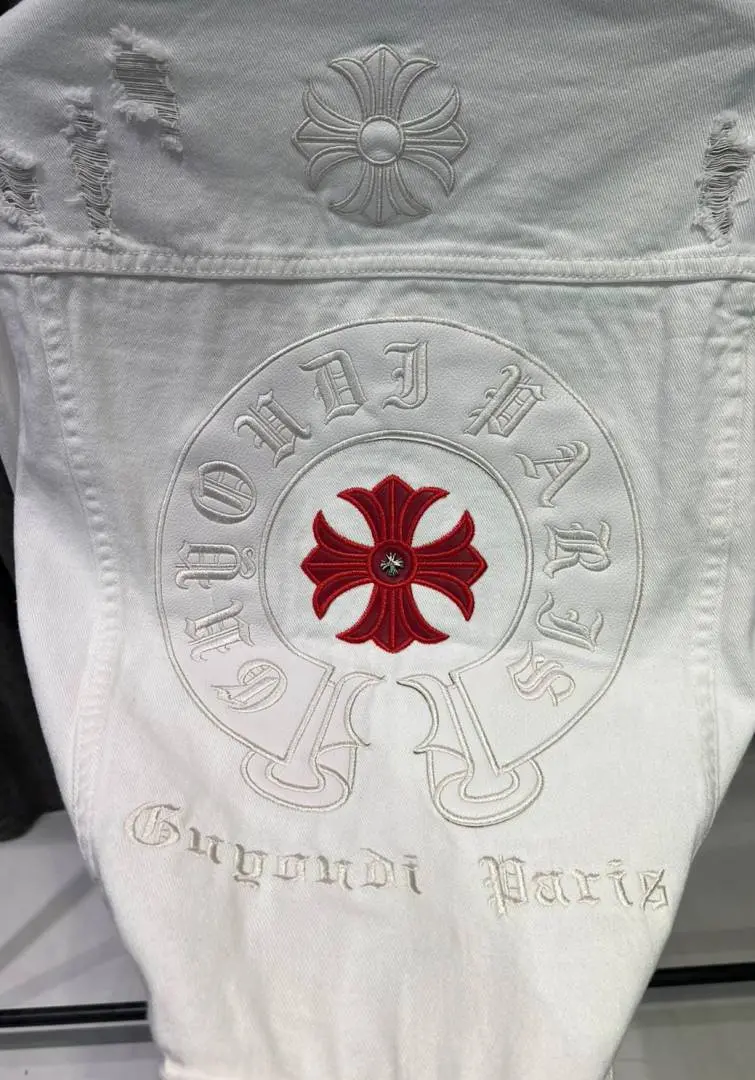 CHROME HEARTS IMPORTED STORE ARTICLE DENIM JACKET - Image 6