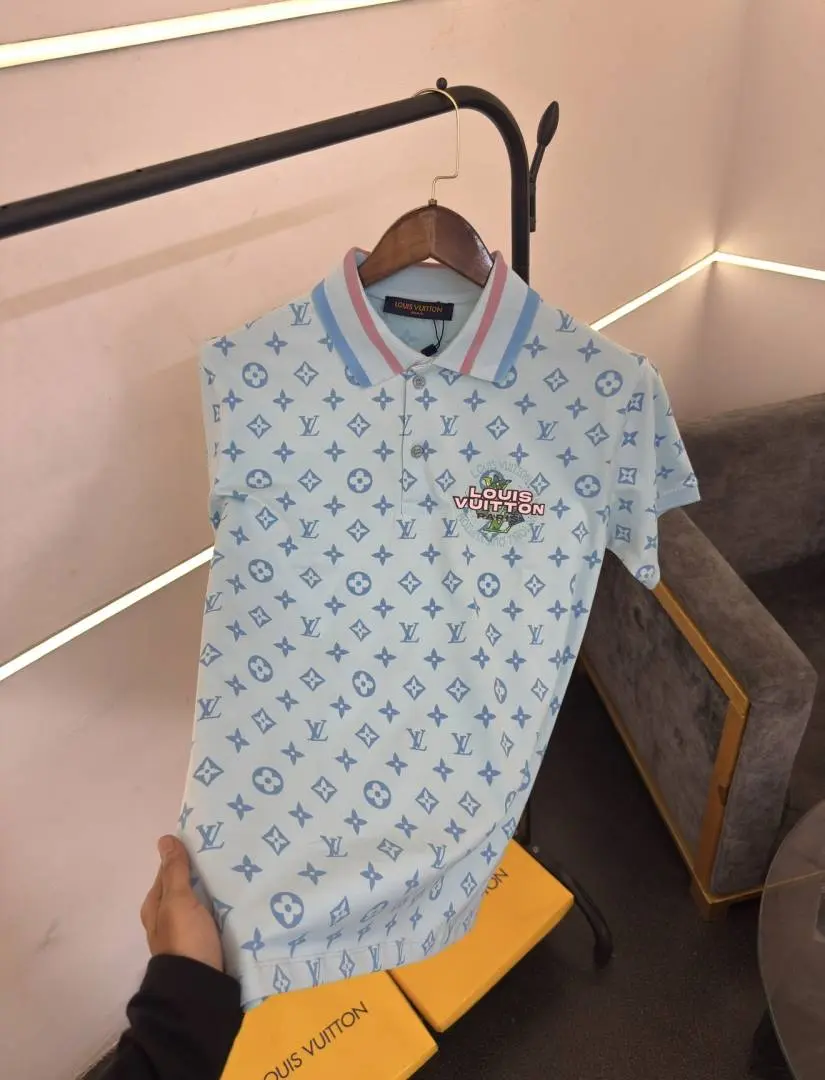 Louis Vuitton turkey imported box pack polo sky blue - Image 2