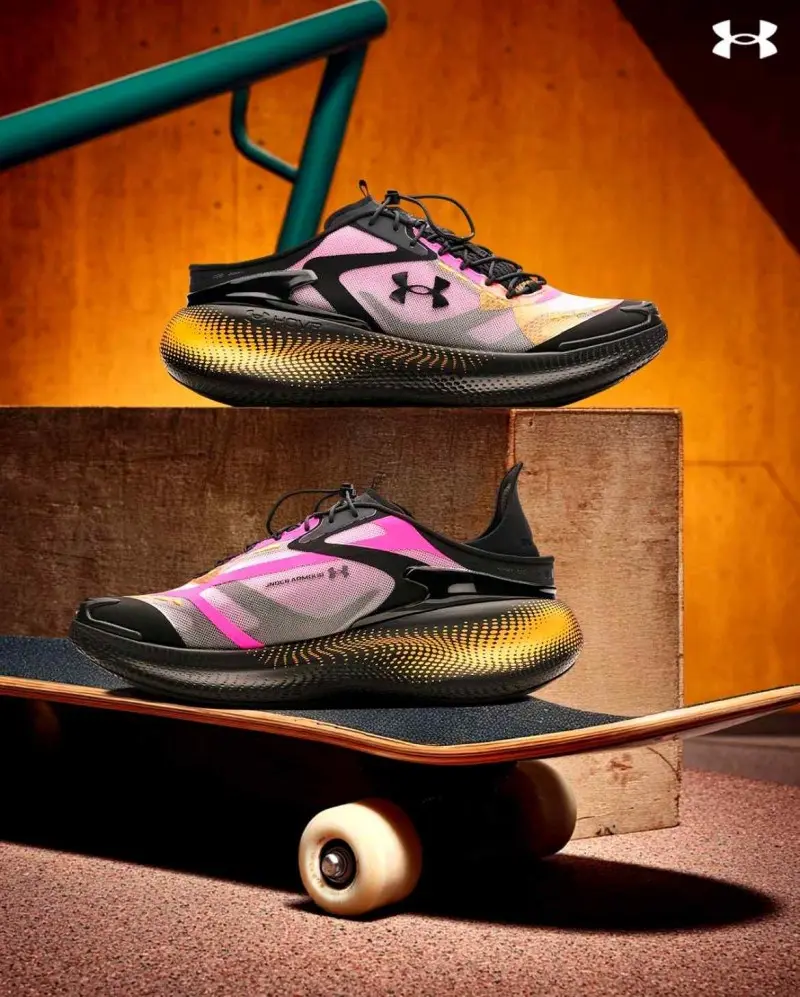Under Armorr Echo Slipspeed Black Rebel Pink - Image 3