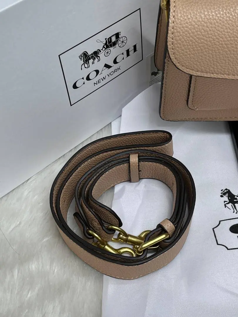 Coach Tabby 26 Ap Premium Highend With WhiteCoatchBox 2Belt - Image 6