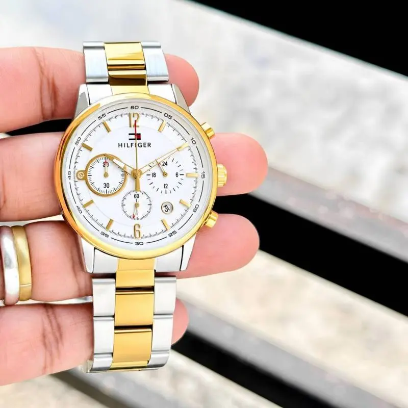 Tommy Evan 2 ton gold white - Image 2