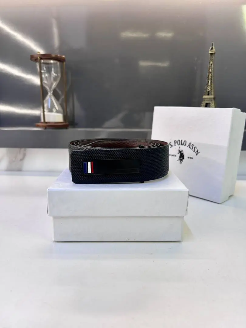 Us Polo Black Premium Quality Belt Fa 757 - Image 2